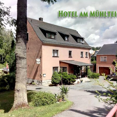 Am Muehlteich Hotel Taltitz Buitenkant foto